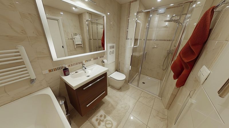 Bathroom with Custom Cabinetry